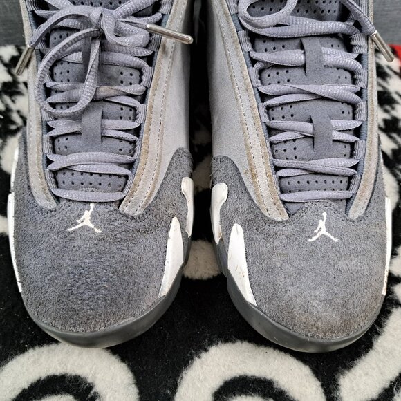 %Size 8.5 Nike Air Jordan 14 Retro Flint Grey Mens FJ3460-012 AJ16 main image 4